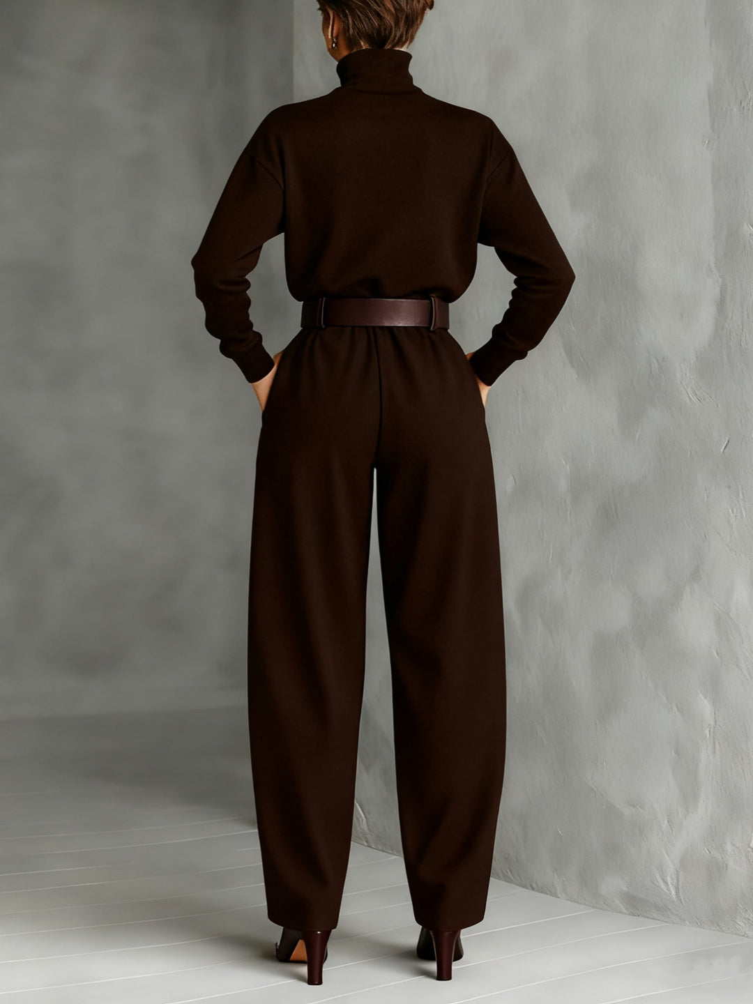 Lisa | High-Neck Jumpsuit Set 5