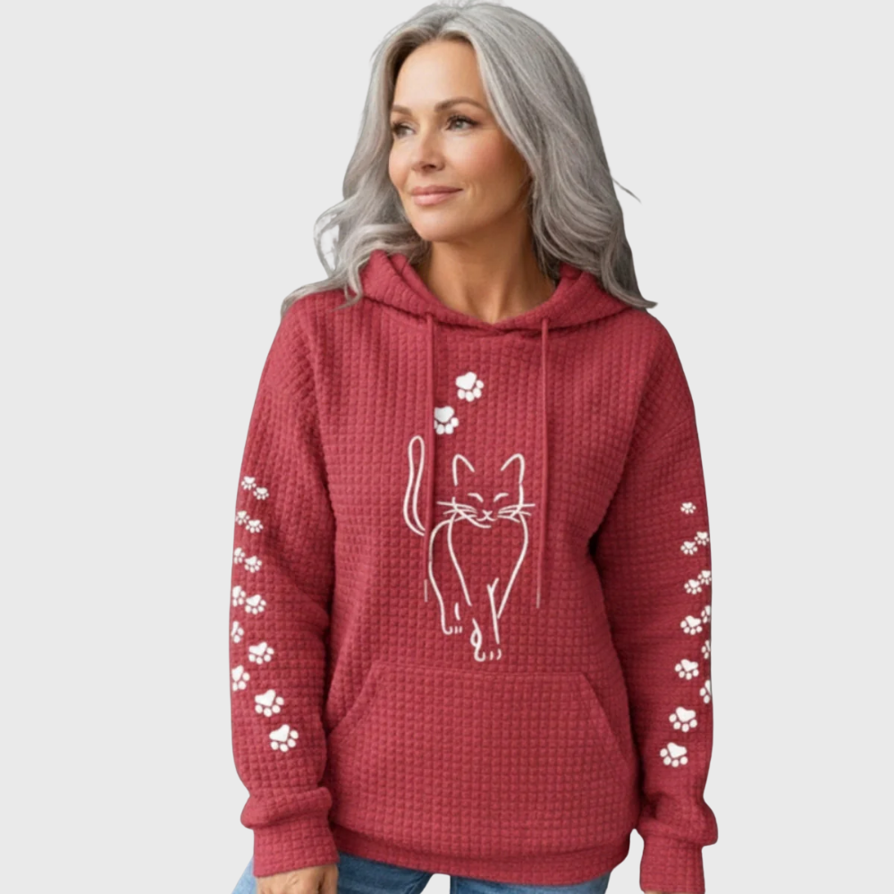 Long sleeve hoodie top 1