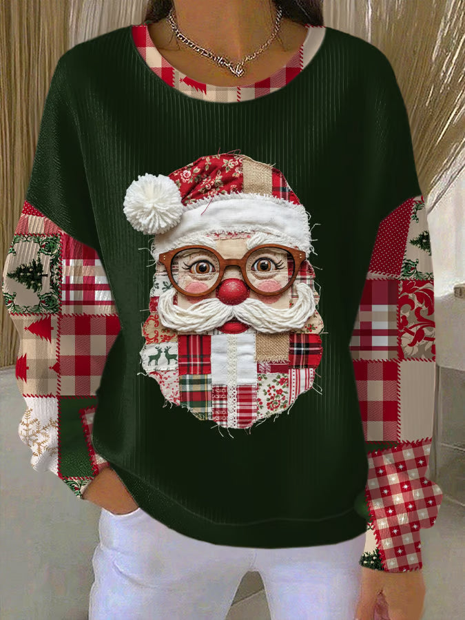 Lotte - Christmas sweater with Santa Claus motif 2