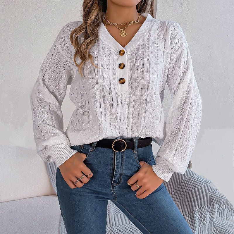 Louisa | Casual Knit Cable Sweater 4