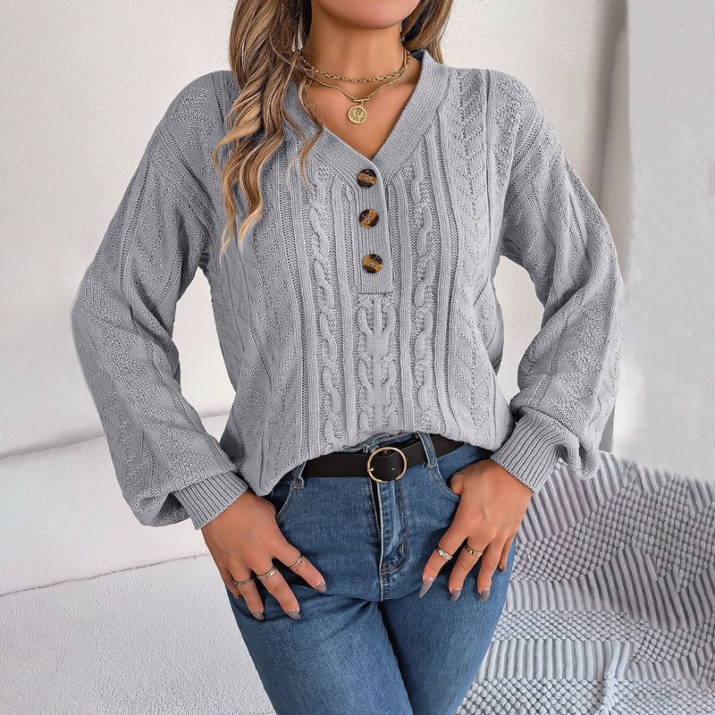 Louisa | Casual Knit Cable Sweater 6