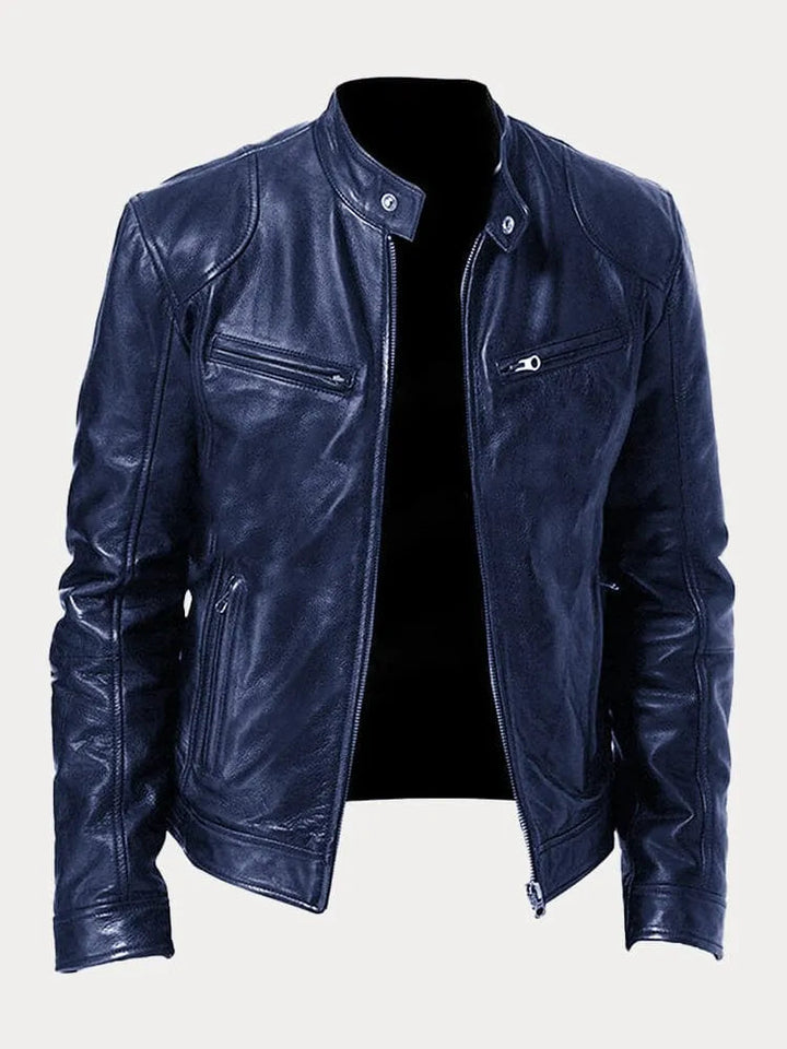 Lucas - Classic Leather Jacket 10