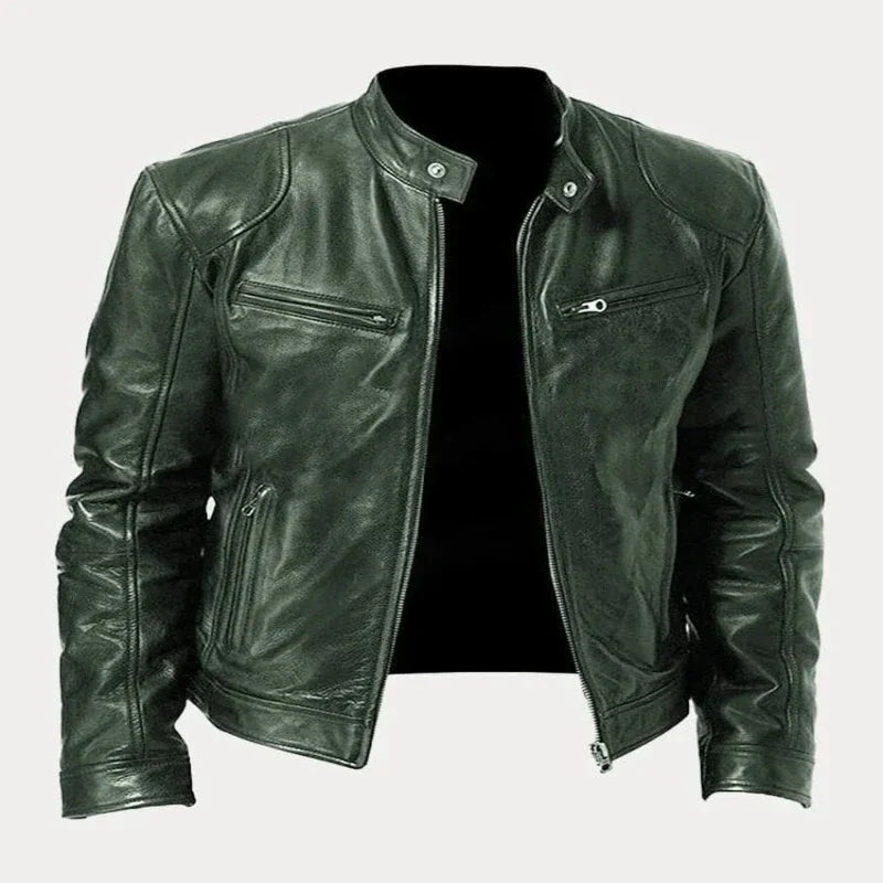 Lucas - Classic Leather Jacket 2
