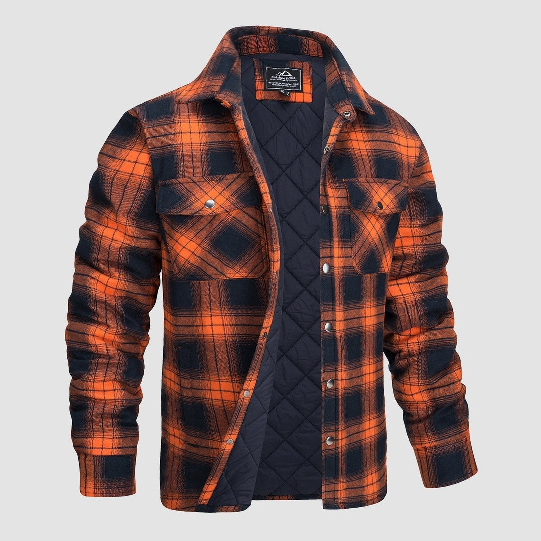 Luke - Checkered Bomber Jacket 0