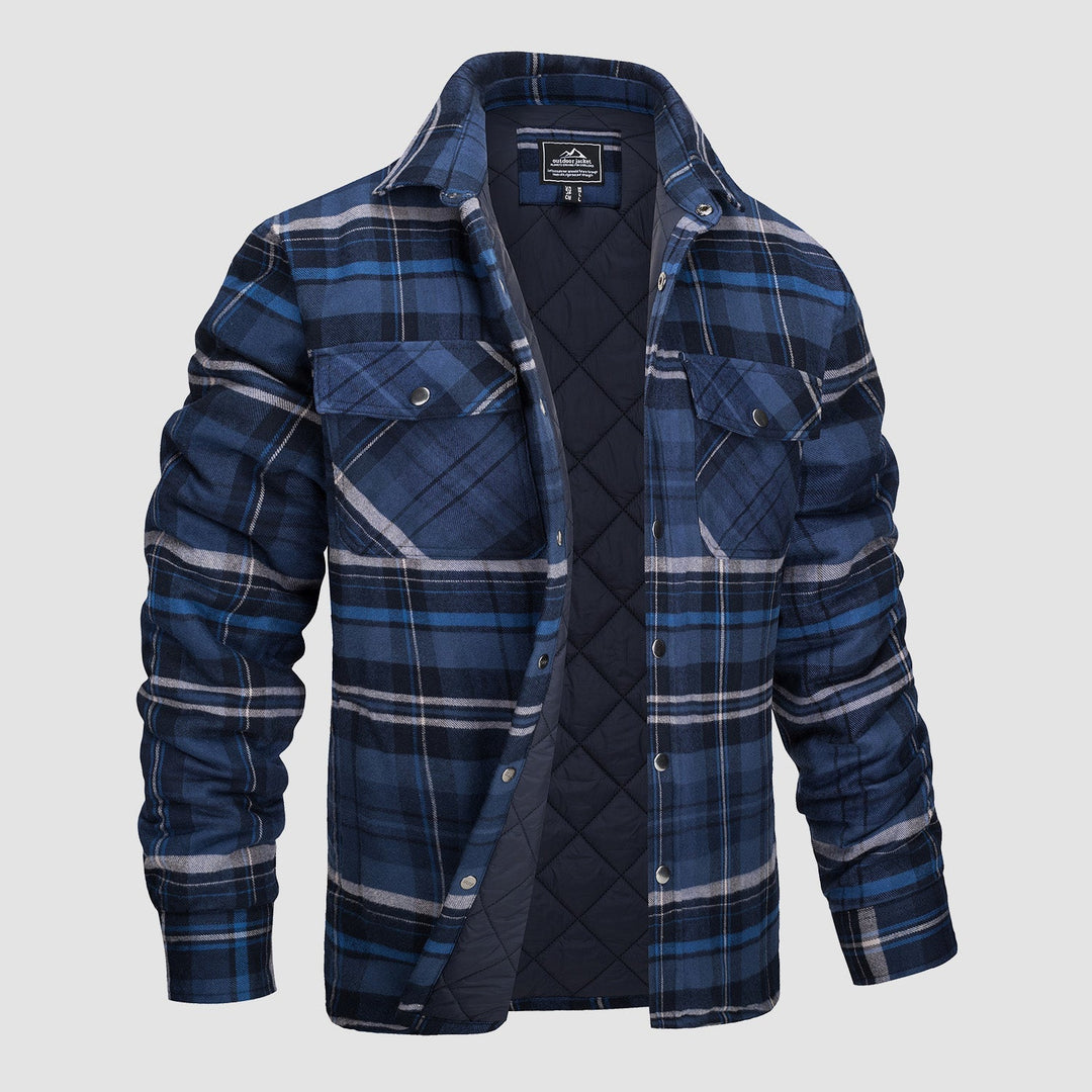Luke - Checkered Bomber Jacket 10