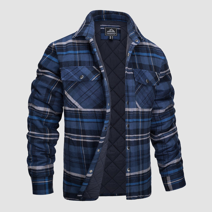 Luke - Checkered Bomber Jacket 10