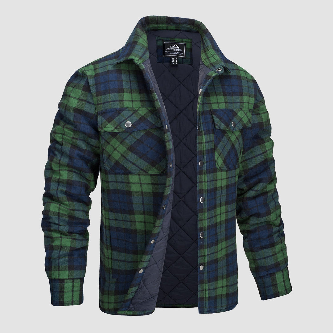 Luke - Checkered Bomber Jacket 2