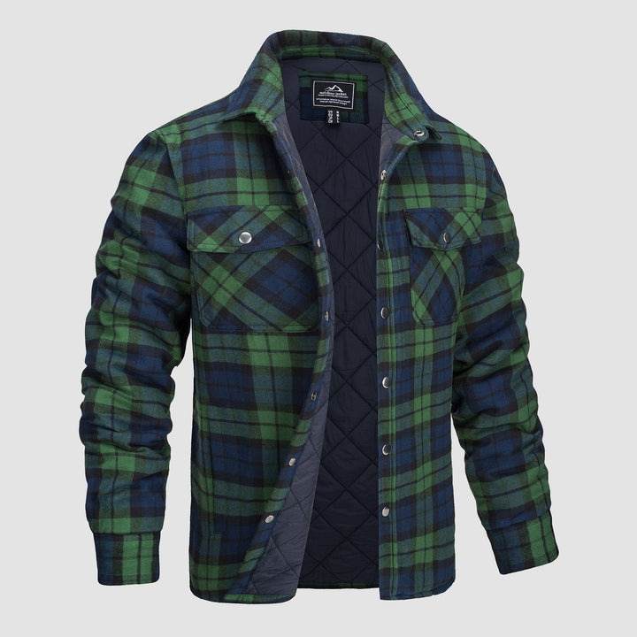 Luke - Checkered Bomber Jacket 2