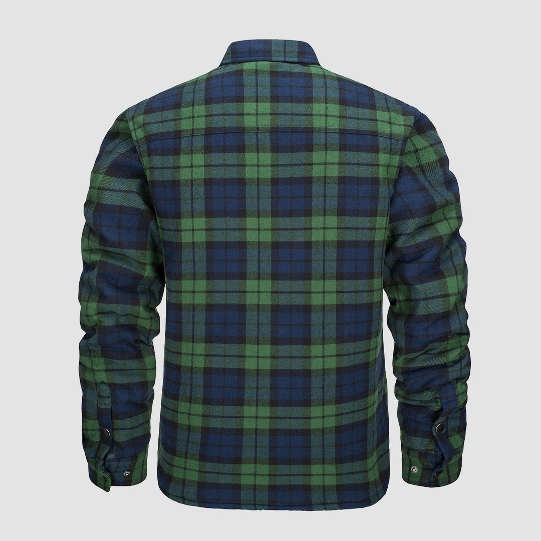 Luke - Checkered Bomber Jacket 3