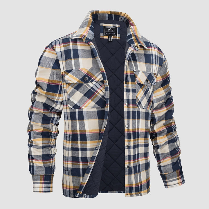 Luke - Checkered Bomber Jacket 4