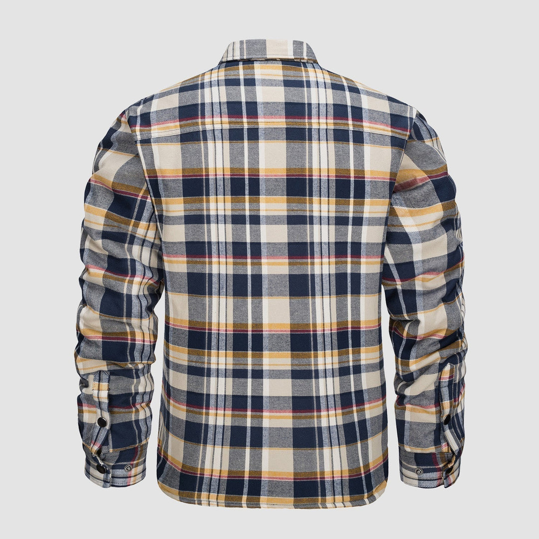 Luke - Checkered Bomber Jacket 5