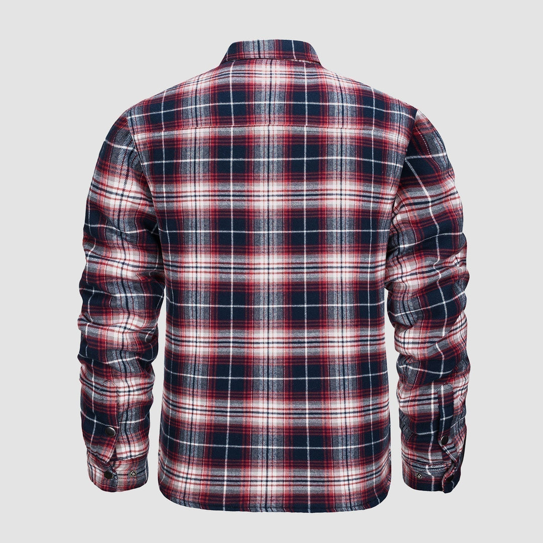 Luke - Checkered Bomber Jacket 6