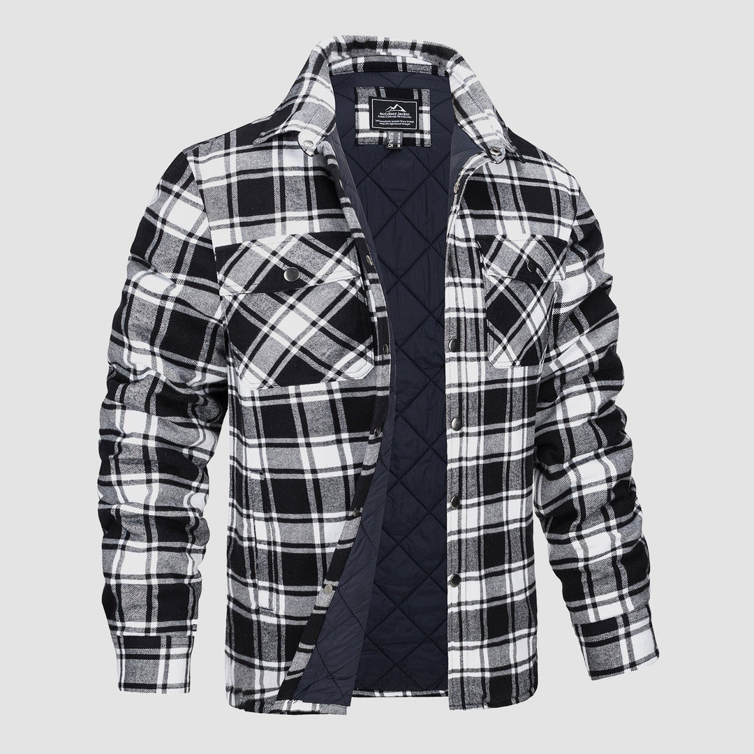 Luke - Checkered Bomber Jacket 9