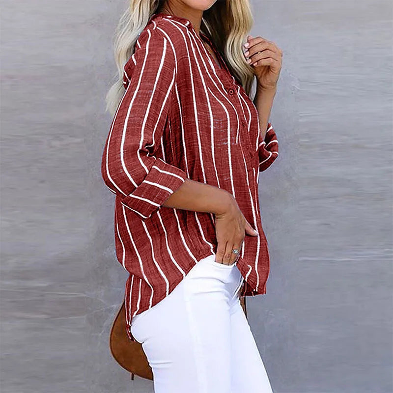 Maddie | Striped Shirt 3