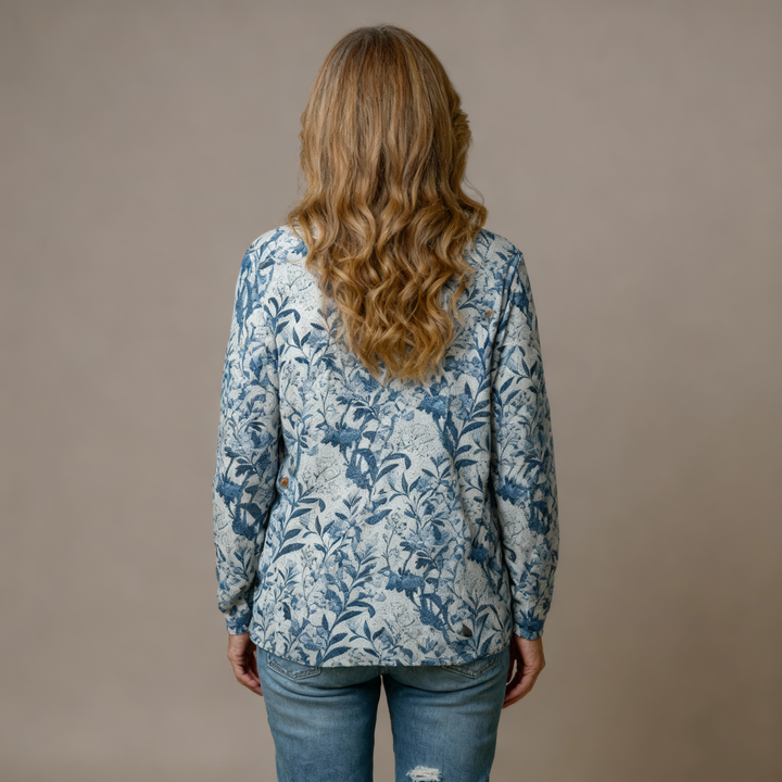 Mary | Floral Design Cardigan 2