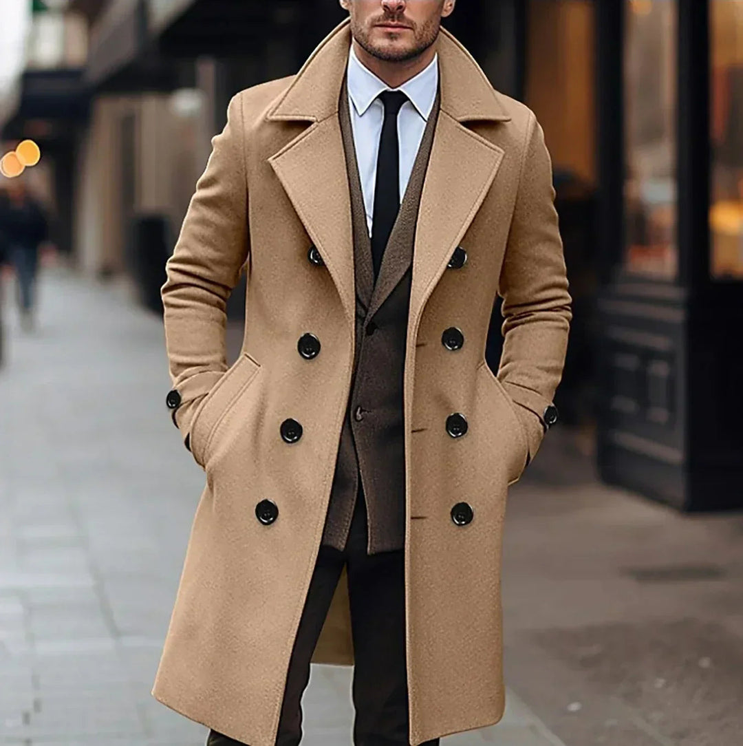 Maximus - The Luxe Men's Trench Coat 4