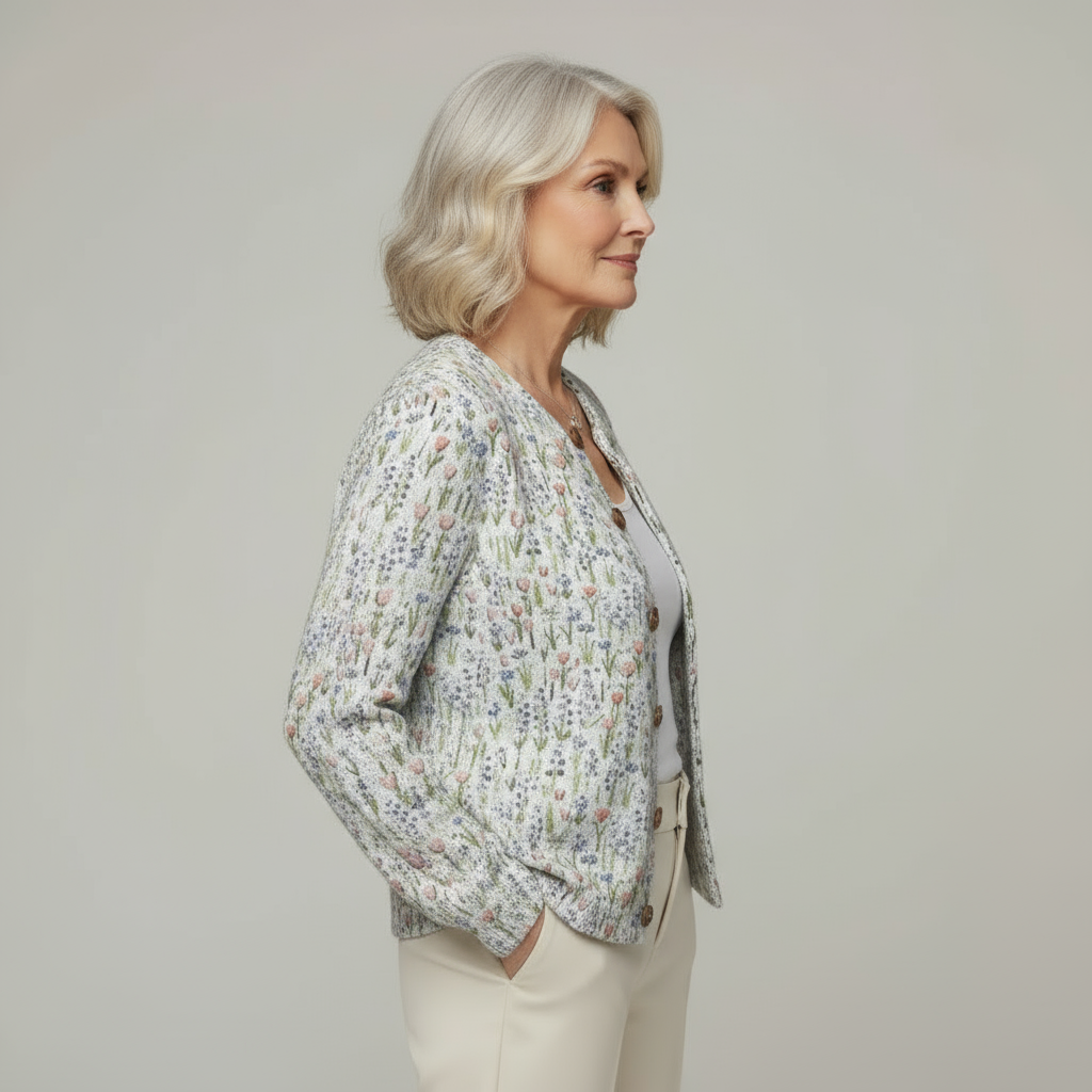 Michelle | Spring Art Cardigan 1