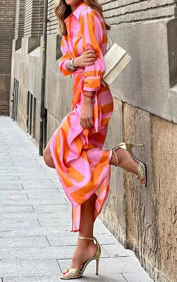 Miral™ | Elegant Wrap Summer Dress 7