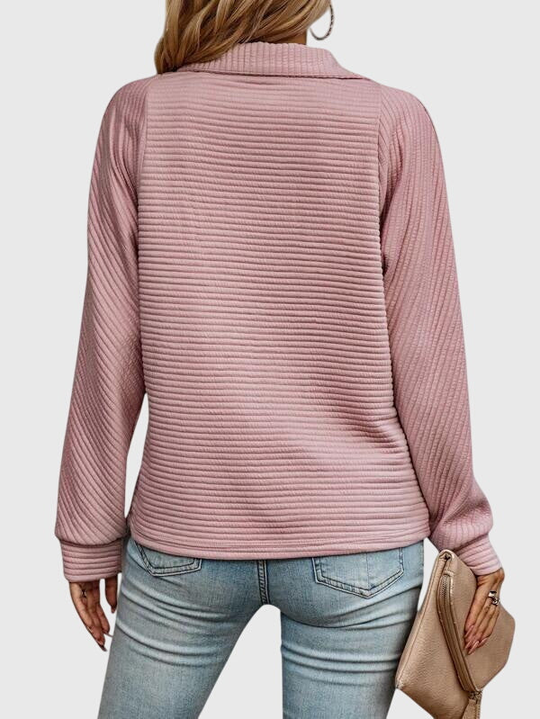 Molly | Elegant Half-Zip Sweater 3