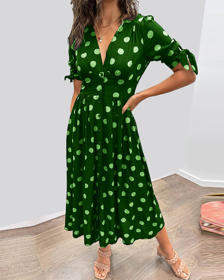 Monique™ | Timeless Polka Dot Dress 10