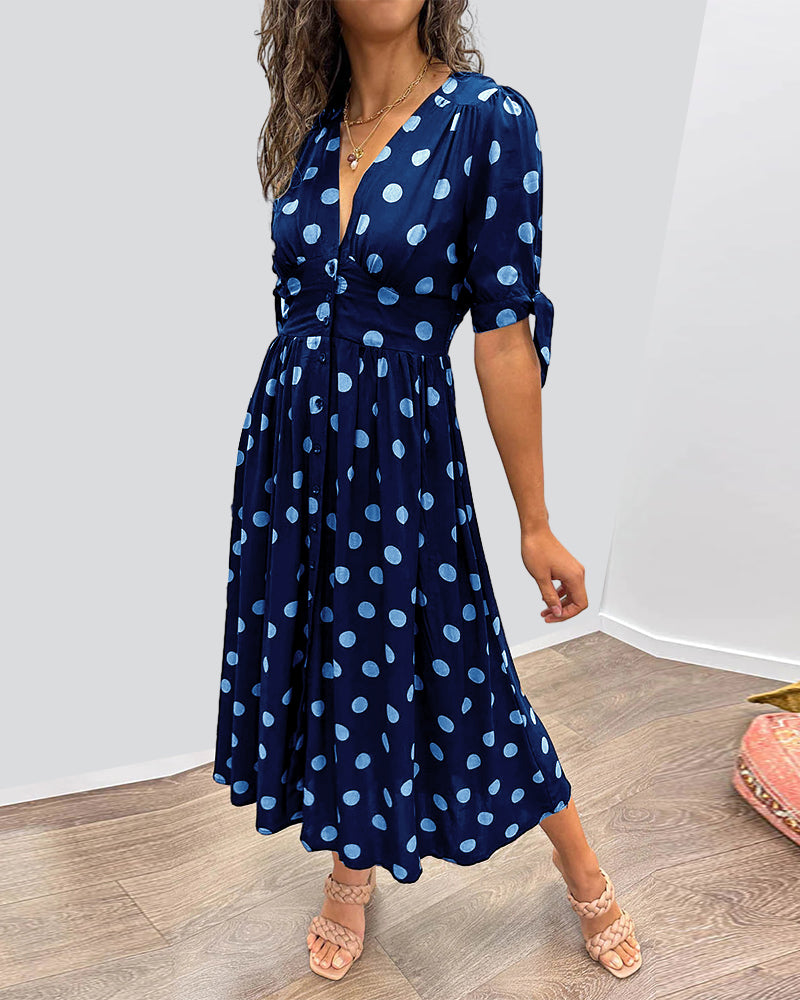 Monique™ | Timeless Polka Dot Dress 4