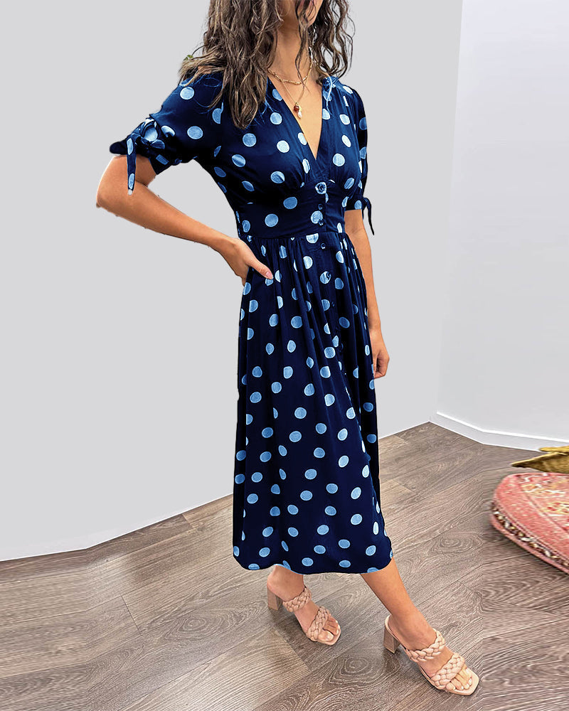 Monique™ | Timeless Polka Dot Dress 5