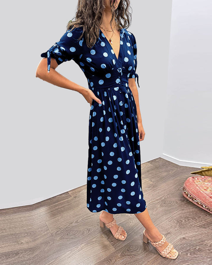 Monique™ | Timeless Polka Dot Dress 5