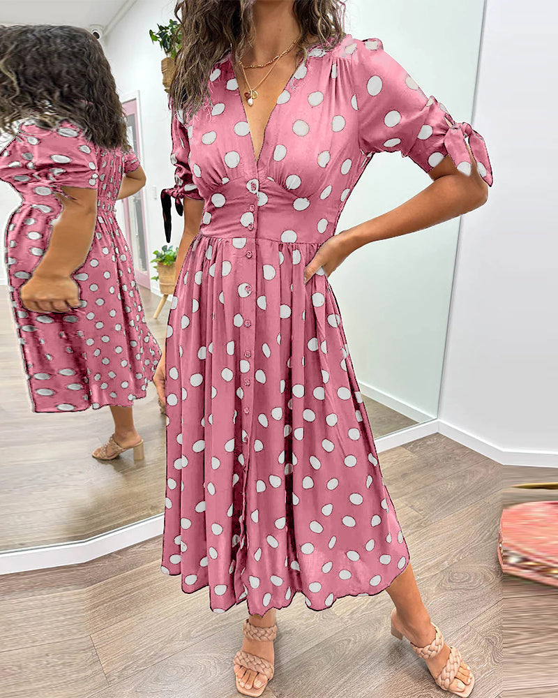 Monique™ | Timeless Polka Dot Dress 9