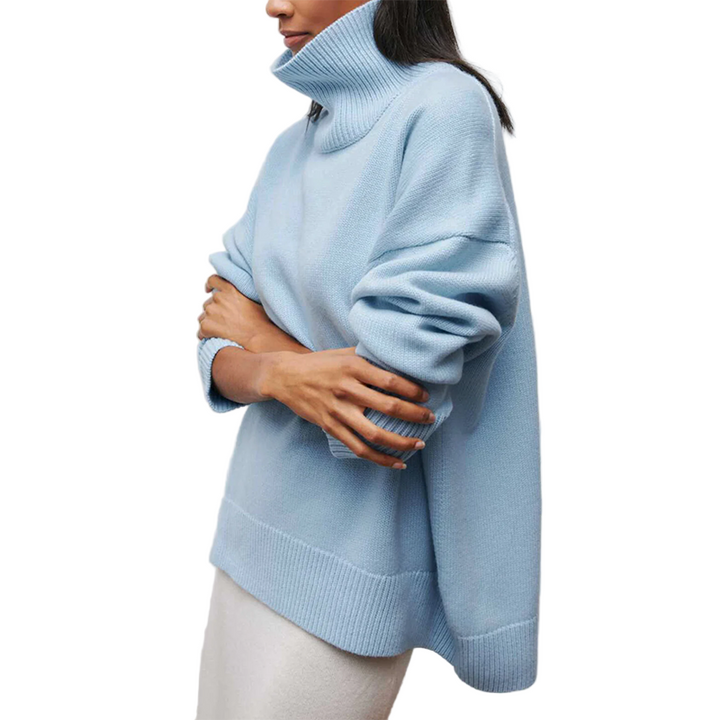 NORA | TURTLE SWEATER FINE KNITTING 4