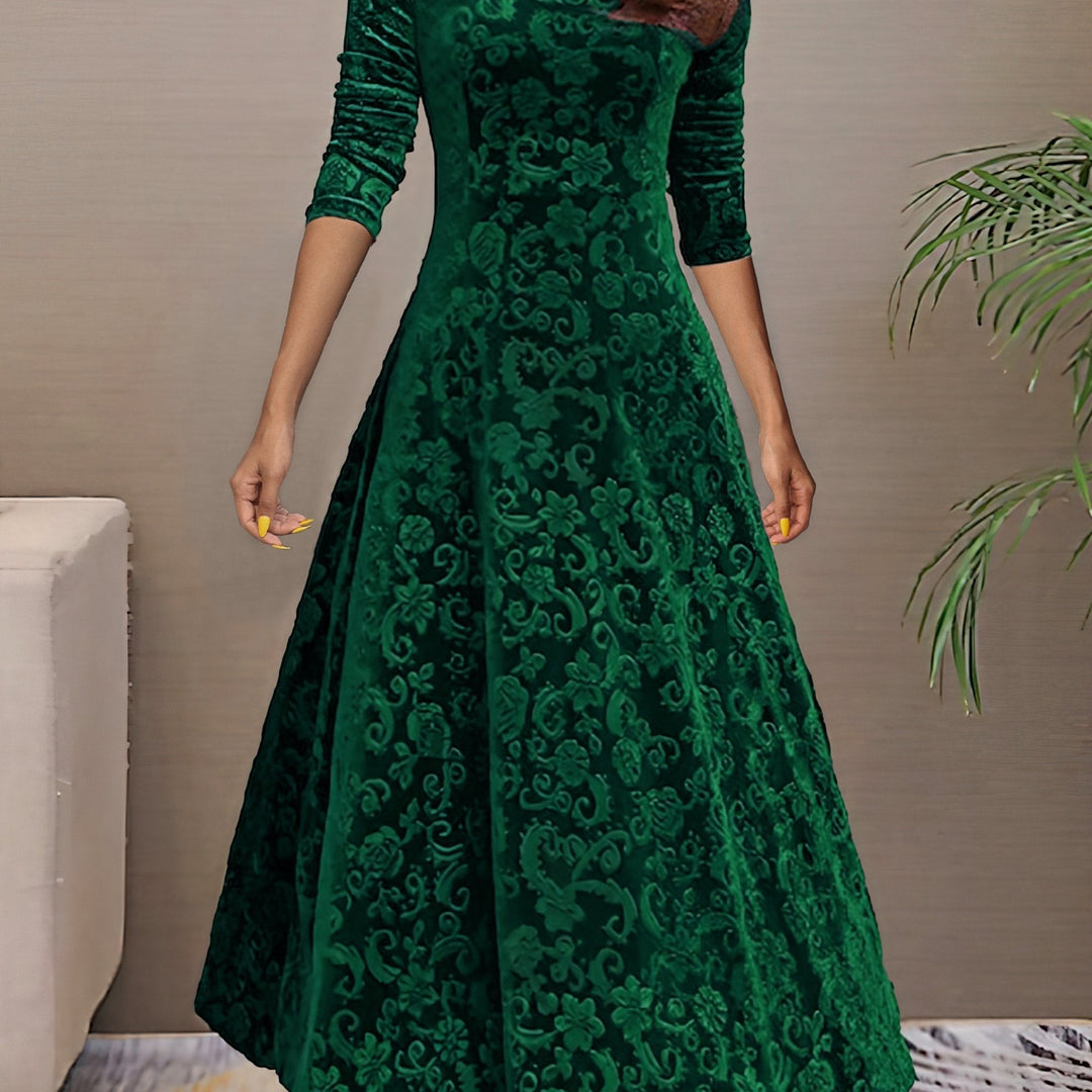 Nancy | Holiday Velvet Elegance Dress 6