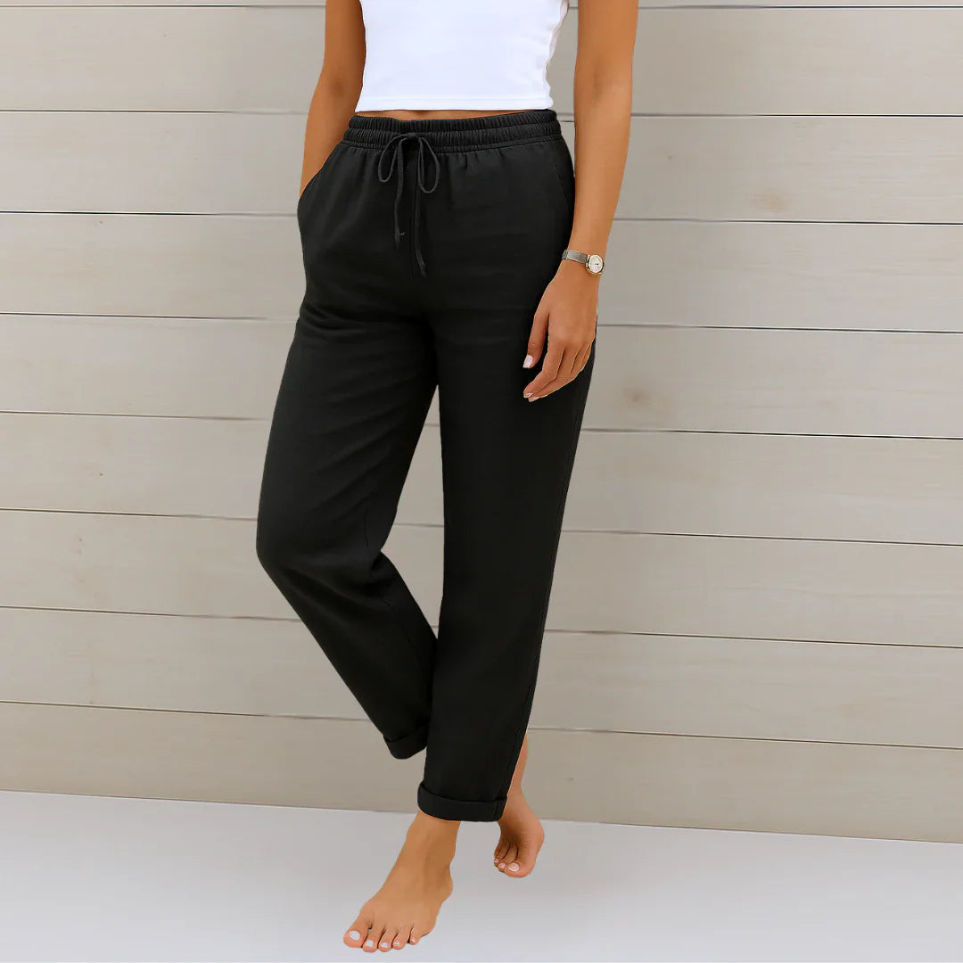 Noah™ | Elegant Linen Pants for Women 3