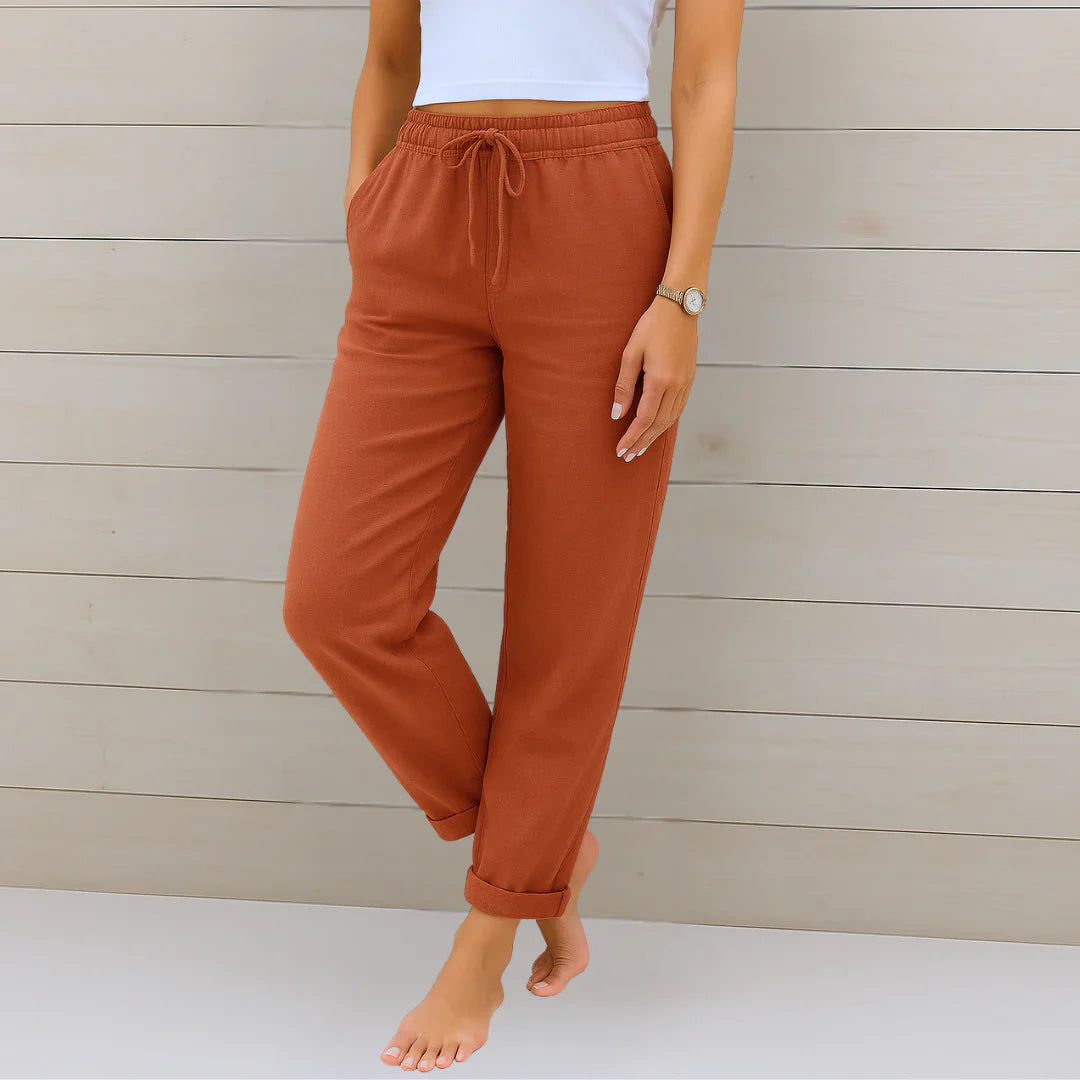 Noah™ | Elegant Linen Pants for Women 5