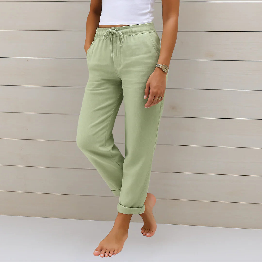 Noah™ | Elegant Linen Pants for Women 6