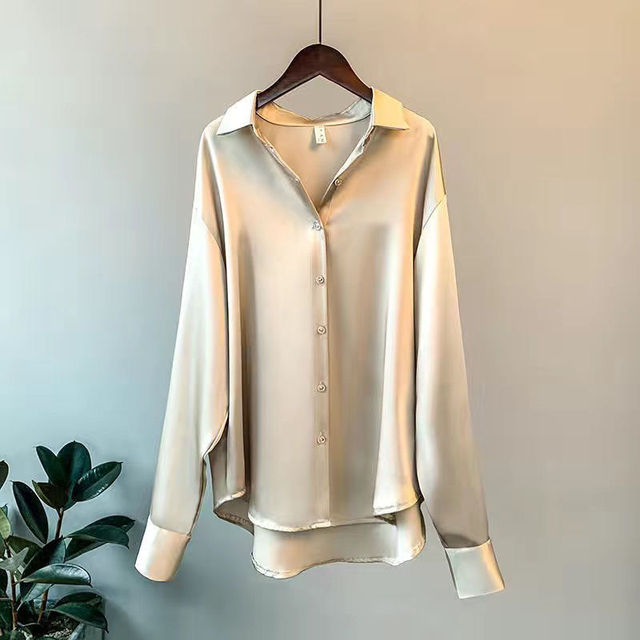 Olivia | Luxe Satin Blouse 0