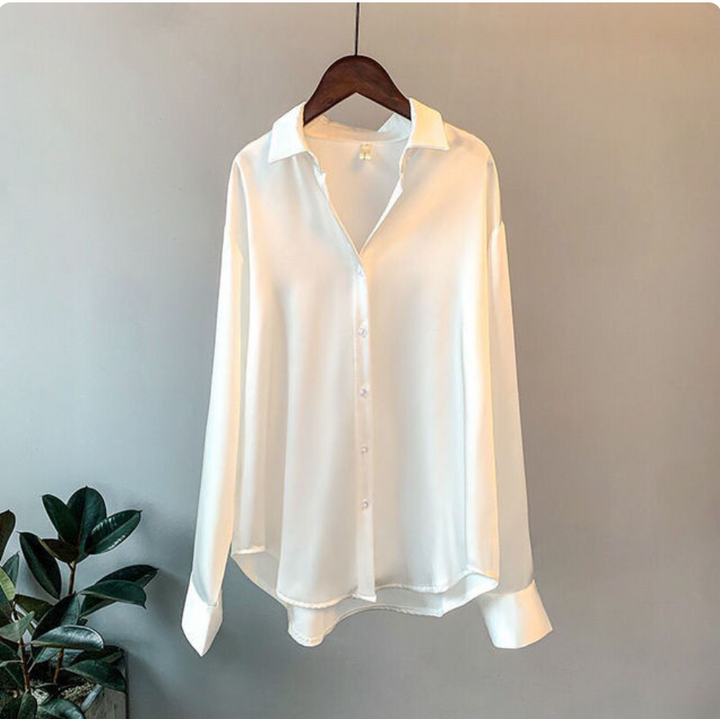 Olivia | Luxe Satin Blouse 3