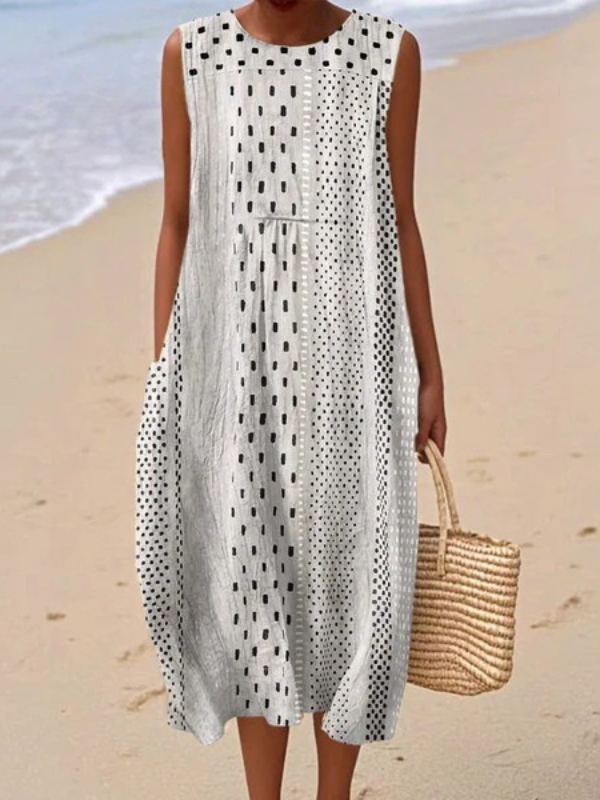 Paige™ Polka Midi Dress 0