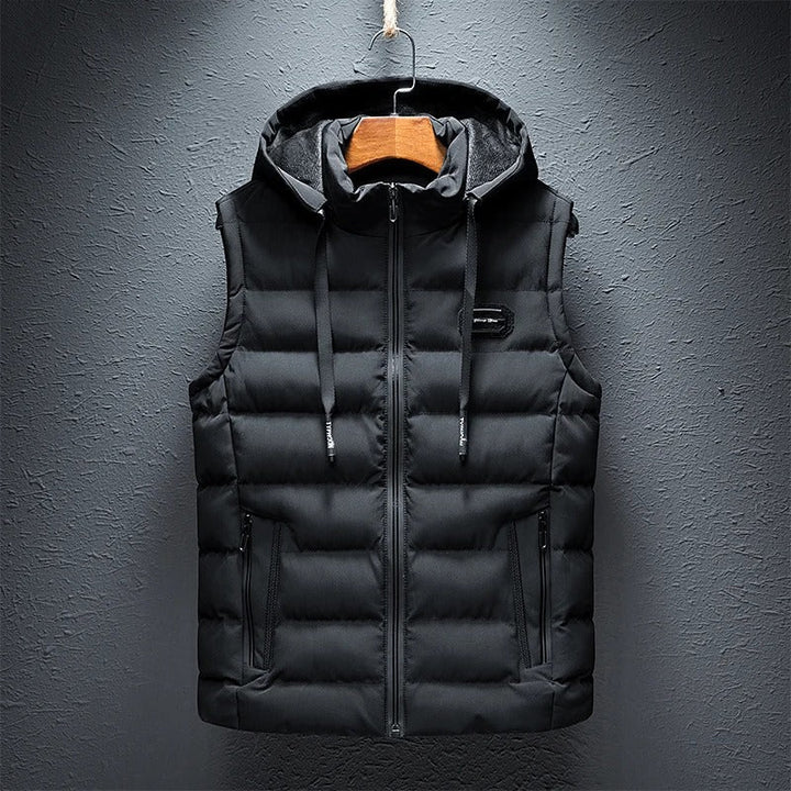 Renzo - Sleek Hooded Vest 0