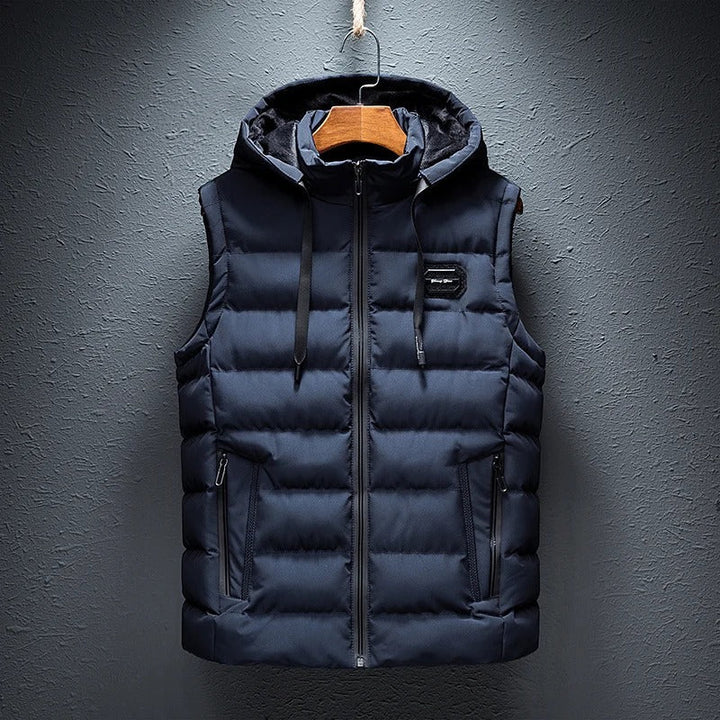 Renzo - Sleek Hooded Vest 1