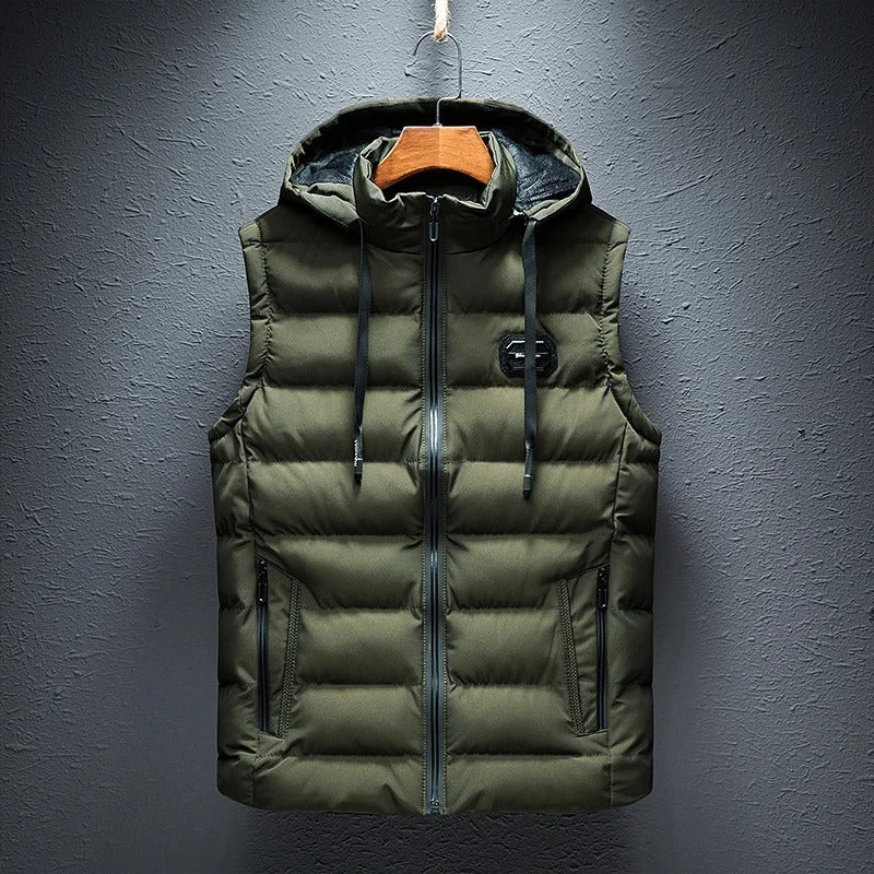 Renzo - Sleek Hooded Vest 2