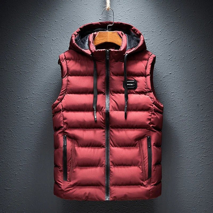Renzo - Sleek Hooded Vest 3