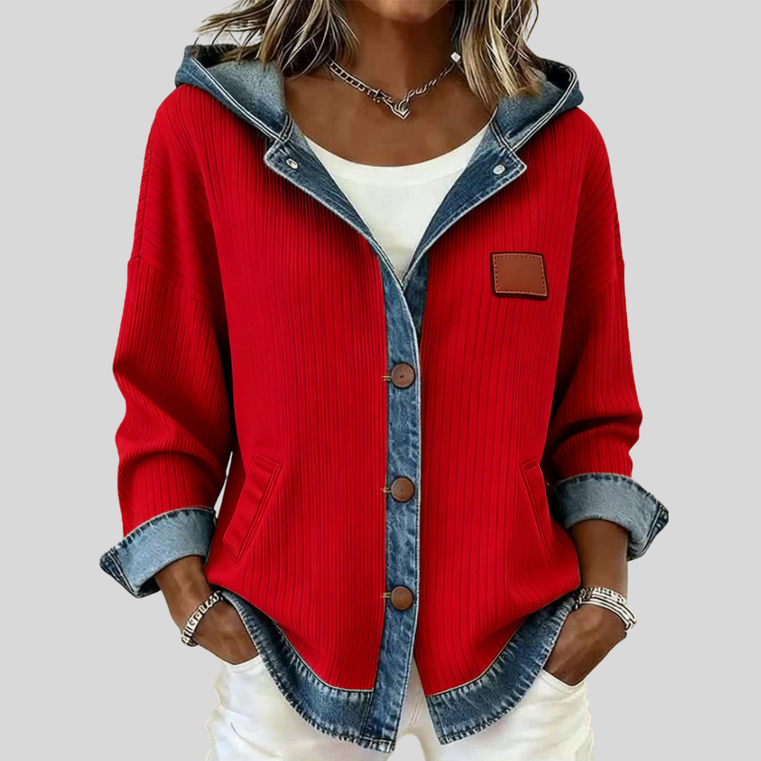Rosaline™ | Cozy Patchwork Cardigan Sweater 0
