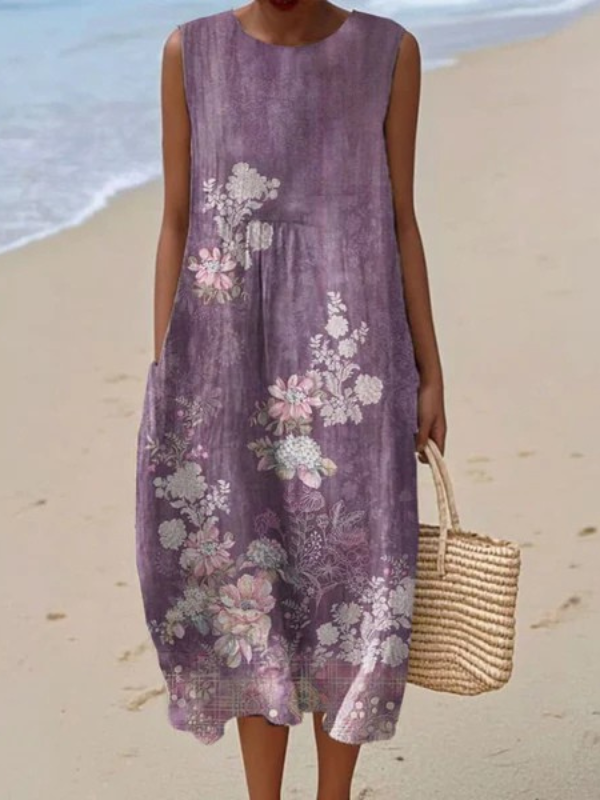 Ruby™ Floral Midi Dress 0