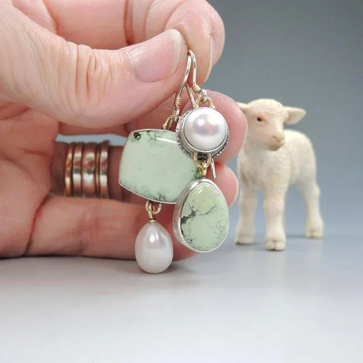 Antique Zirconia Earrings