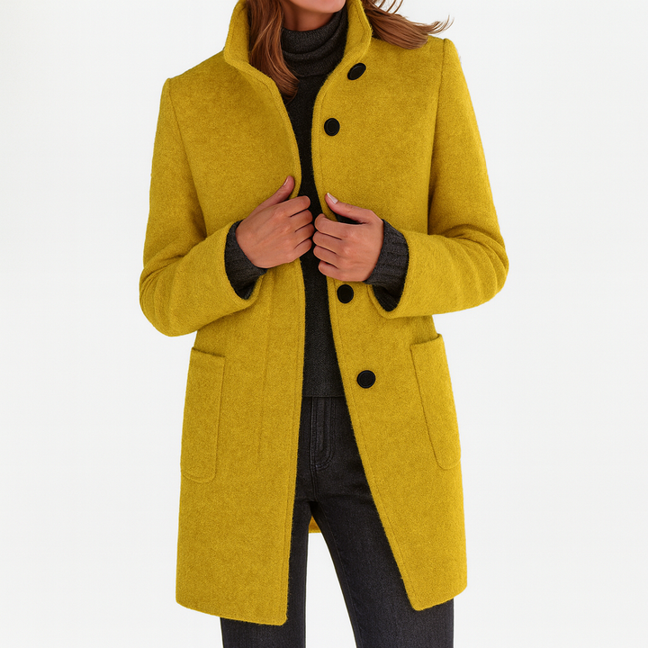 STELLA™ | Elegant Warm Collar Coat 10