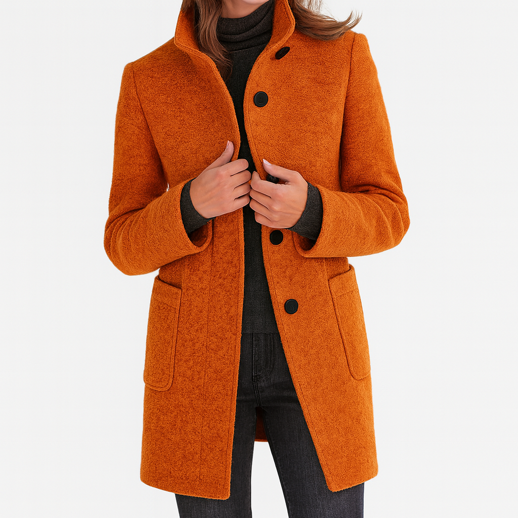 STELLA™ | Elegant Warm Collar Coat 7