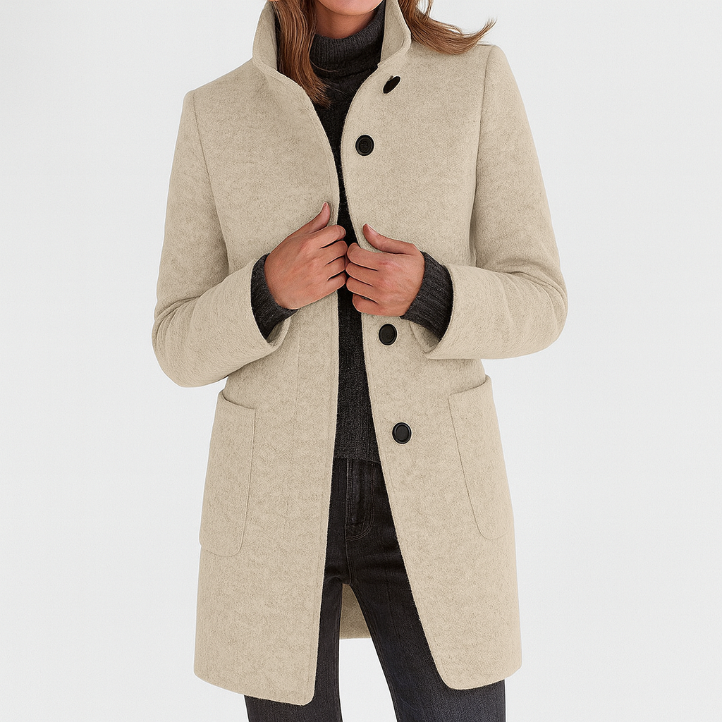 STELLA™ | Elegant Warm Collar Coat 8