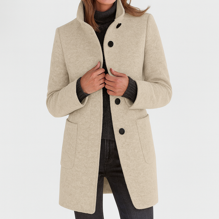 STELLA™ | Elegant Warm Collar Coat 8