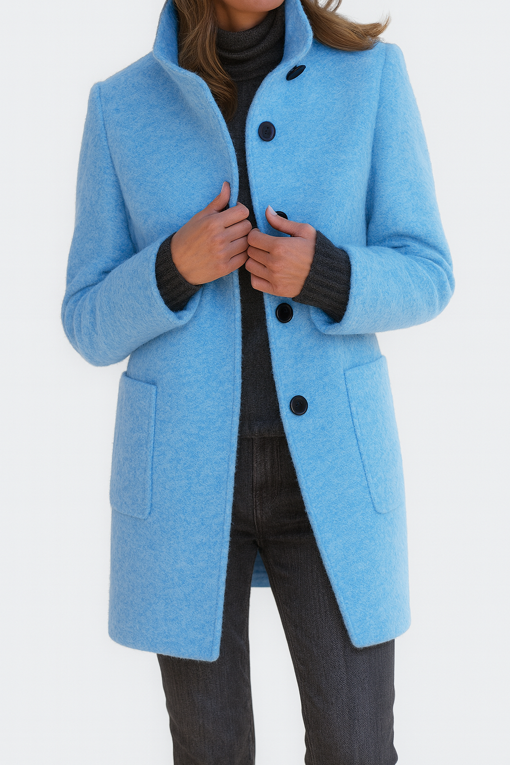 STELLA™ | Elegant Warm Collar Coat 9