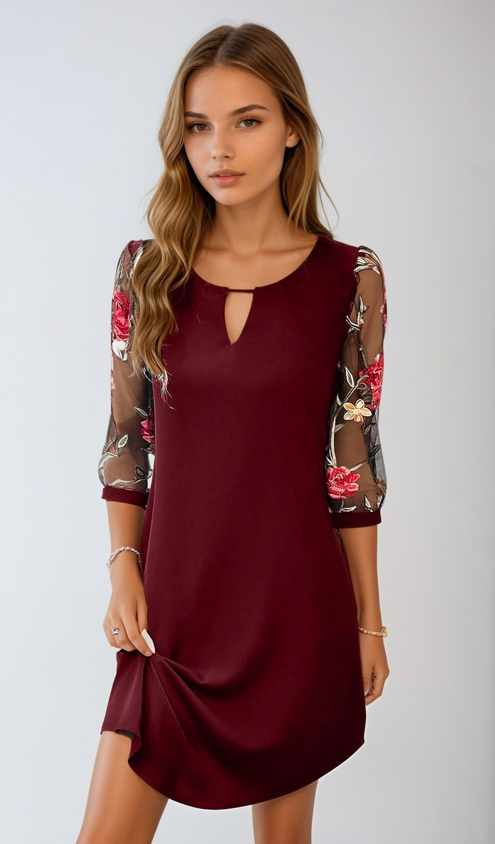 Sharina™ | Charming Floral Summer Dress 0