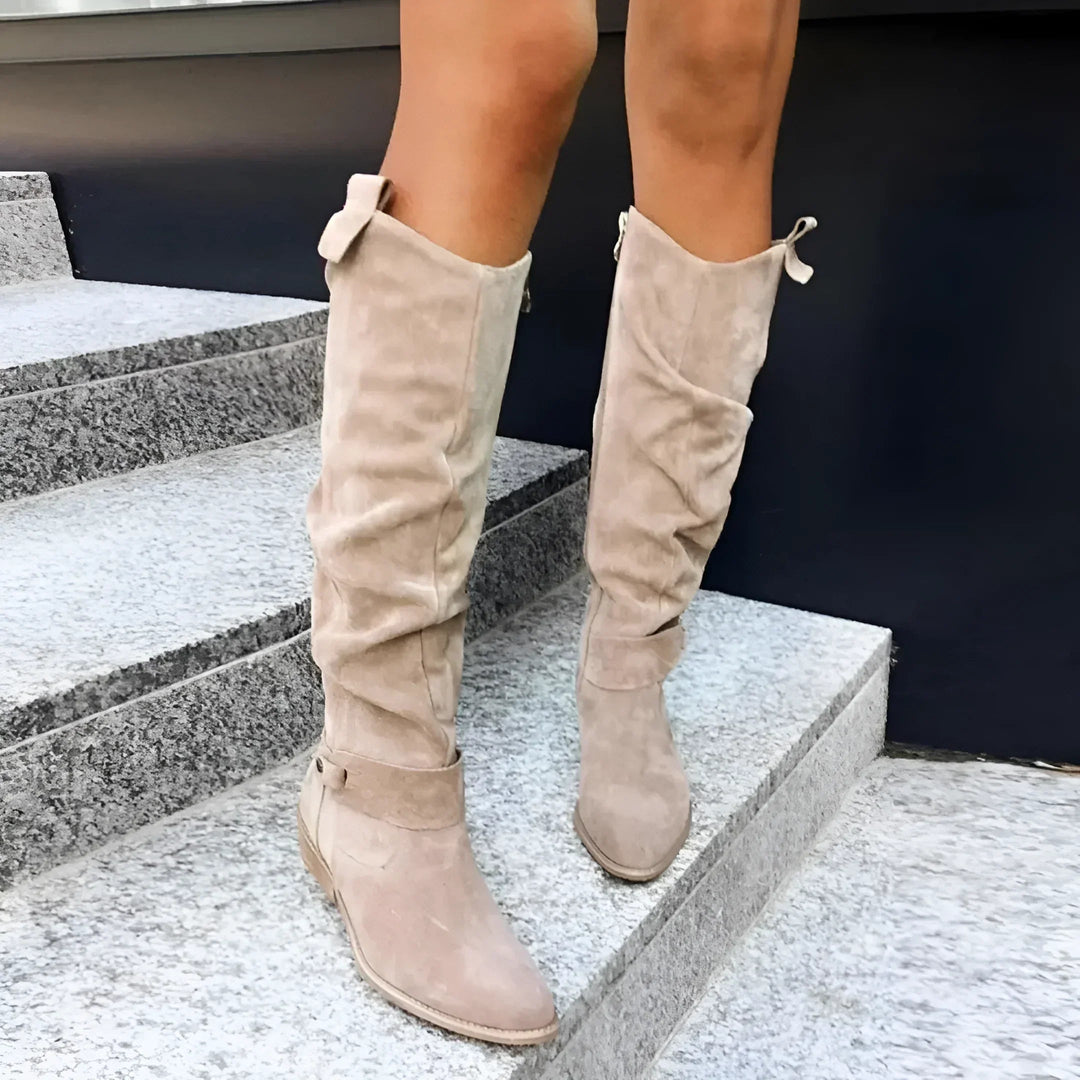 Siona - Suede Boots 1